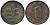 ФРГ 1 пфенниг 1975 F KM 105, J.380 сталь плакированная медью 99-329