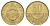 Коста-Рика 50 колонов 2002 KM 231.1a алюминиевая бронза UNC 4631-245