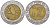 Мексика 2 песо 2001 KM 604 биметалл 4620-537
