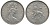 Великобритания 10 пенсов 1973 Елизавета II (1952-2022) KM 912, Spink 4231 (F1) медно-никель 4123-933