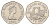 Джерси 50 пенсов 1983 замок Гросне, Елизавета II (1952-2022) KM 58.1 медно-никель UNC 4599-516