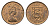 Джерси 1/2 нового пенни 1980 Елизавета II (1952-2022) KM 29 бронза UNC 4658-1257