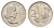 ЮАР 20 центов 1966 Ян ван Рибек (1619-1677), South Africa, легенда на английском, цветок протея KM 69.1 никель 4693-644