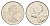 Канада 25 центов 1988 Елизавета II (1952-2022), олень KM 74 никель 4688-525