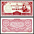 Бирма 10 рупий ND (1942-1944) Японская оккупация Pick 16 b бумага UNC (пресс) 401-76-3-1