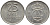 Швеция 25 эре 1973 U, Густав VI Адольф (1950-1973) KM 836 медно-никель 4396-525