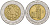 Мексика 1 песо 1994 KM 550 биметалл 4364-452
