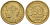 ФРАНЦИЯ 50 САНТИМОВ 1939 ТИП MORLON KM 894.1, LE FRANC 192.15 алюминиевая бронза 44-815