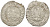 Польша 1/2 гроша (полугрош) 1445-1492 Казимир IV династия Ягеллонов (1442-1495), вес 1,38 гр., под короной МК Gum. v451 серебро 1517-521