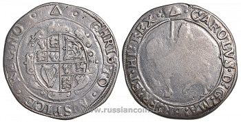 Англия 1/2 кроны 1625-1649 Карл (Чарльз) I серебро 00-000-00