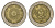 Аргентина 1 песо 1996 KM 112 биметалл 4121-911