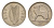Ирландия 3 пенса 1961 заяц KM 12a медно-никель aUNC 4627-817