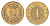 Дания 1 скиллинг-ригсмёнт 1856 Фредерик VII (1848-1863) KM 763 медь 4615-323