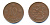Финляндия 10 пенни 1934 республика (1918-1962) KM 24 медь 51-5351