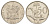 ЮАР 50 центов 1988 Зантедеския Эллиота (калла), герб KM 87 никель 4597-246