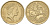 Остров Мэн 1 фунт 1987 рыцарь на лошади, Елизавета II (1952-2022), редкая KM 182 никель латунь 4619-151