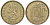 ФИНЛЯНДИЯ 10 ПЕННИ 1964 S KM 46 алюминиевая бронза 3334-1119