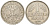 ФРГ 1 марка 1950 D KM 110, J. 385 медно-никель 4551-1231