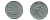 ФРАНЦИЯ 1 ФРАНК 1960 СЕЯТЕЛЬ KM 925.1, LE FRANC 226.4 никель 86-1757