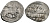 Русское Царство денга 1547-1584 Иван IV Васильевич, Московский  монетный двор, 0,34 ГР ГиК №61 серебро 262-1531