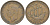 Великобритания 1/2 пенни 1943 Георг VI (1936-1952) KM 844, Spink 4115 бронза 34-345