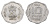 Индия 10 пайс 1986 монетный двор Ромб KM 39 алюминий UNC 4650-1016