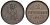 Ганновер 2 пфеннига 1851 B, Эрнст Август (1837-1851) KM 202.1, AKS 124, J. 75 медь 4681-1017