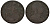 Великобритания 1/2 пенни 1772 Георг III (1760-1820) KM 601, Spink 3774 медь 106-751
