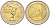 Греция 2 евро 2004 XXVIII летние Олимпийские игры в Афинах 2004 года, дискобол KM 209 биметалл UNC 1094-6-44