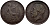Великобритания 1 пенни 1912 Георг V (1910-1936) KM 810, Spink 4051 бронза 51-4725