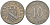 Кассель 10 пфеннигов 1919 Funck 78.5, Men05 4315.1, Men18 5479.1 железо 105-838