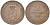 Болгария 2 стотинки 1912 Король Фердинанд I (1908-1918) KM 23.2 бронза 4523-116