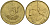 Бельгия 5 франков 1986 Belgique KM 163 алюминиевая бронза 4150-816