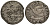 Латвия, Рига 3 гроша (трояк) 1585 Стефан Баторий (1576-1586), король Польский и великий князь Литовский, вес 2,16 гр. Kopicki 8095 R5! серебро 1516-1333