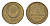 СССР 1 копейка 1985 Y 126a латунь 4684-517