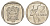 ЮАР 2 ранда 1999 KM 165 медь плакированная никелем UNC 4626-1156