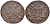 Россия полушка 1735 брак, двойной удар, Анна Иоанновна (1730-1740) Биткин 343 медь 1525-112