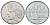 Бразилия 50 сентаво 1976 KM 580b нержавеющая сталь UNC 4150-857