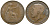 Великобритания 1 пенни 1919 Георг V (1910-1936) KM 810, Spink 4051 бронза 08-436