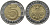 Польша 5 злотых 2009 MW KM 284 биметалл 93-1036