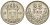 Швеция 25 эре 1910 W, Густав V (1907-1950), LARGE CROSS KM 785 серебро 3309-851