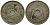 Бельгия 25 сантимов 1922 Belgique KM 68 медно-никель 4165-425