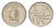 Мальта 2 цента 1991 оливковая ветвь KM 94 медно-никель 4644-1248
