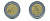 Мексика 1 песо 1993 KM 550 биметалл 176-1232