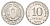 Индонезия 10 рупий 1979 ФАО - Национальная программа энергосбережения KM 44 алюминий UNC 4675-612