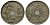 Бельгия 5 сантимов 1922 Belgique KM 66 медно-никель 4173-464