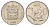 ЮАР 50 центов 1970 Зантедеския Эллиота (калла), герб KM 87 никель 4604-1036
