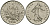 Франция 5 франков 1994 300 лет со дня рождения Вольтера KM 1063, Le Franc 344.2 медно-никель плакированный никелем 4120-445
