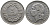 ФРАНЦИЯ 5 ФРАНКОВ 1933 KM 888 никель 87-1334