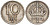 Швеция 10 эре 1950 TS, Густав V (1907-1950) KM 813 серебро 4147-856